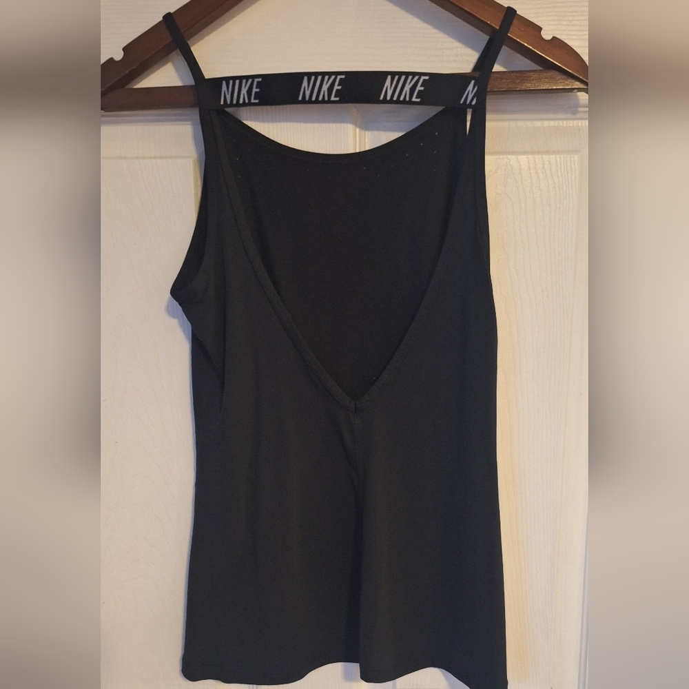Nike Women’s Black Sparkle Tank Top Athletic Workout Sleeveless Size XS